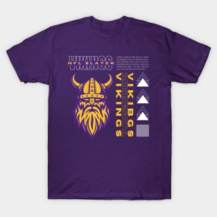 VIKINGS NFL SLAYER A HISTORY TO GLORIFY T-Shirt